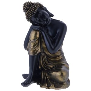 BUDDHA RESTING ON KNEE BIG